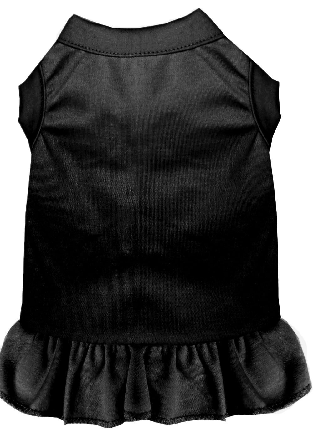 Plain Pet Dress Black 4X